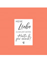 "Meine Liebe zu dir lebt weiter. Heute & für immer!" – Traueraufkleber für liebevolle Erinnerungen "Meine Liebe zu dir lebt weiter. Heute & für immer!" – Traueraufkleber für liebevolle Erinnerungen