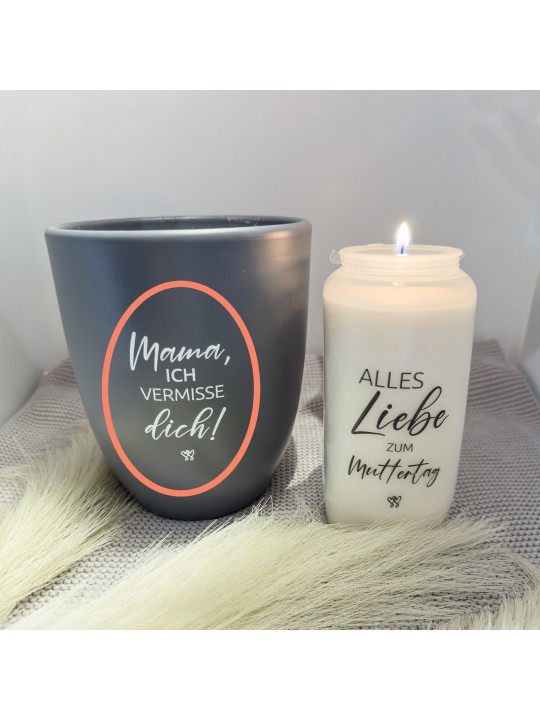 „Mama“ Set – 8x Traueraufkleber (DTF) für persönliche Gedenklichter „Mama“ Set – 8x Traueraufkleber (DTF) für persönliche Gedenklichter