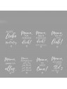 „Mama“ Set – 8x Traueraufkleber (DTF) für persönliche Gedenklichter „Mama“ Set – 8x Traueraufkleber (DTF) für persönliche Gedenklichter