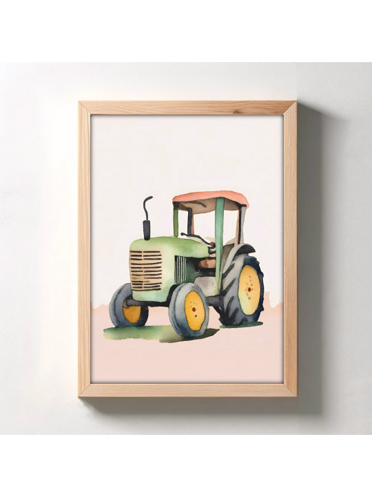 „Bauernhof“ 3er Poster-Set | Pferd, Kuh & Traktor | Ländliche Deko für Kinderzimmer & Landhausstil „Bauernhof“ 3er Poster-Set | Pferd, Kuh & Traktor | Ländliche Deko für Kinderzimmer & Landhausstil