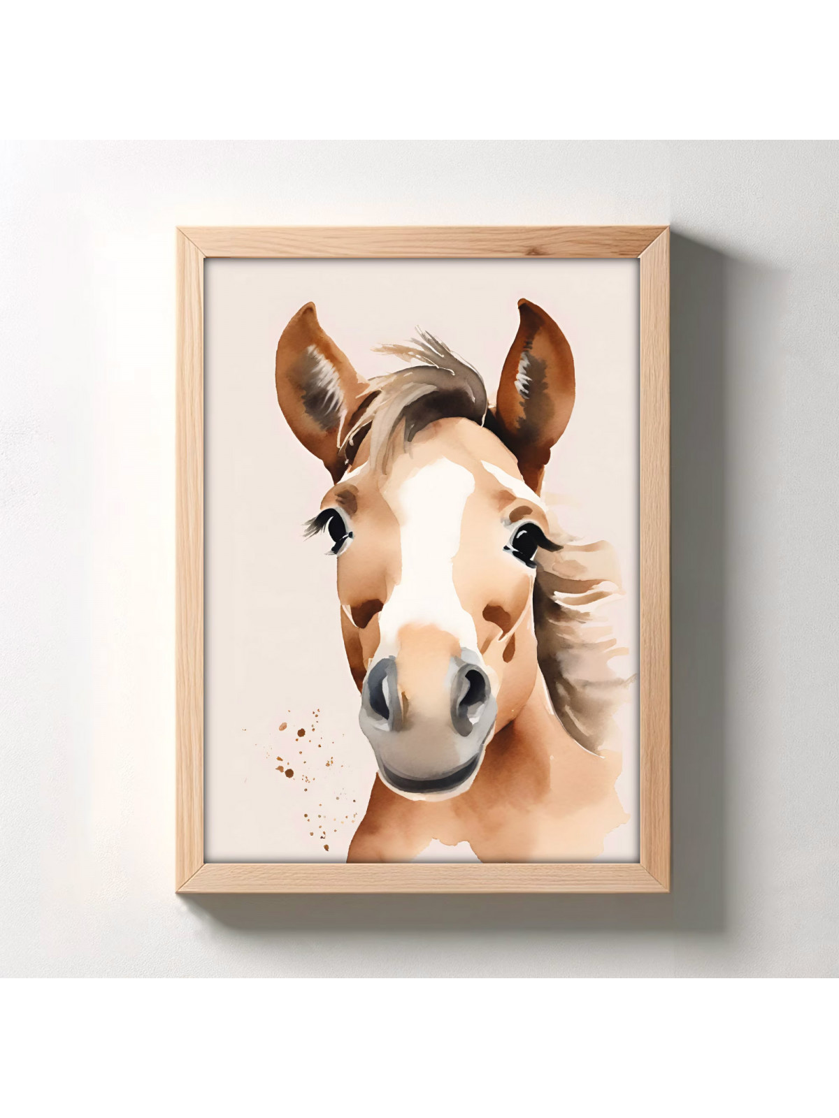 „Bauernhof“ 3er Poster-Set | Pferd, Kuh & Traktor | Ländliche Deko für Kinderzimmer & Landhausstil