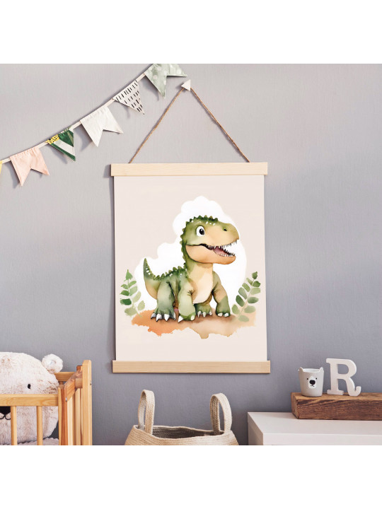 „Dinos“ 3er Poster-Set | T-Rex, Brachiosaurus & Triceratops | Perfekte Dino-Deko fürs Kinderzimmer „Dinos“ 3er Poster-Set | T-Rex, Brachiosaurus & Triceratops | Perfekte Dino-Deko fürs Kinderzimmer