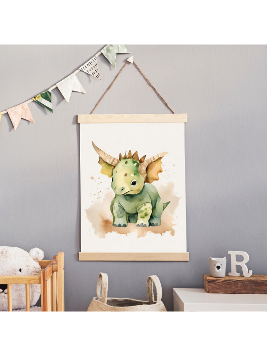 „Dinos“ 3er Poster-Set | T-Rex, Brachiosaurus & Triceratops | Perfekte Dino-Deko fürs Kinderzimmer „Dinos“ 3er Poster-Set | T-Rex, Brachiosaurus & Triceratops | Perfekte Dino-Deko fürs Kinderzimmer