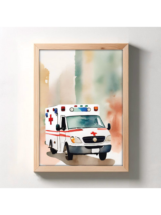 „Einsatzfahrzeuge“ 3er Poster-Set | Polizei, Feuerwehr & Rettungswagen | Perfekte Deko fürs Kinderzimmer „Einsatzfahrzeuge“ 3er Poster-Set | Polizei, Feuerwehr & Rettungswagen | Perfekte Deko fürs Kinderzimmer