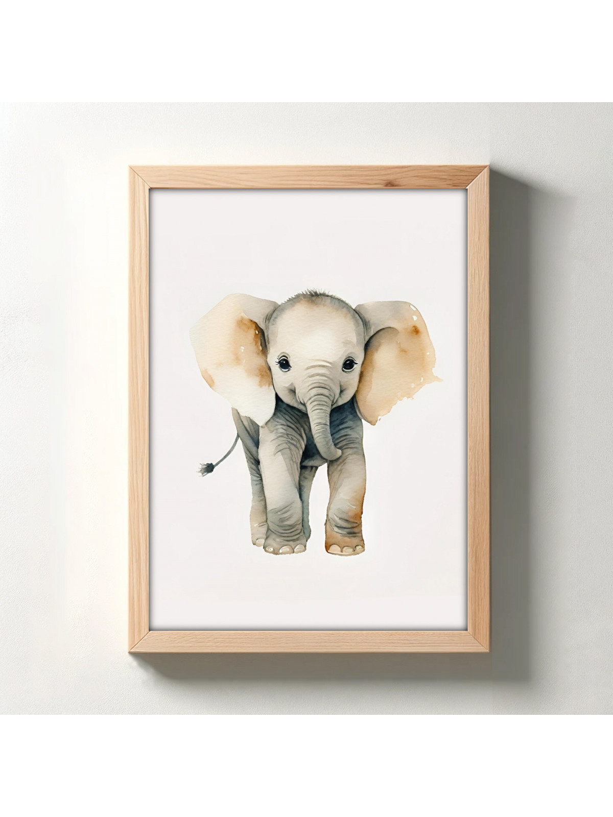 „Savanne“ 3er Poster-Set | Löwe, Elefant & Giraffe | Safari Deko für Wohnzimmer & Kinderzimmer