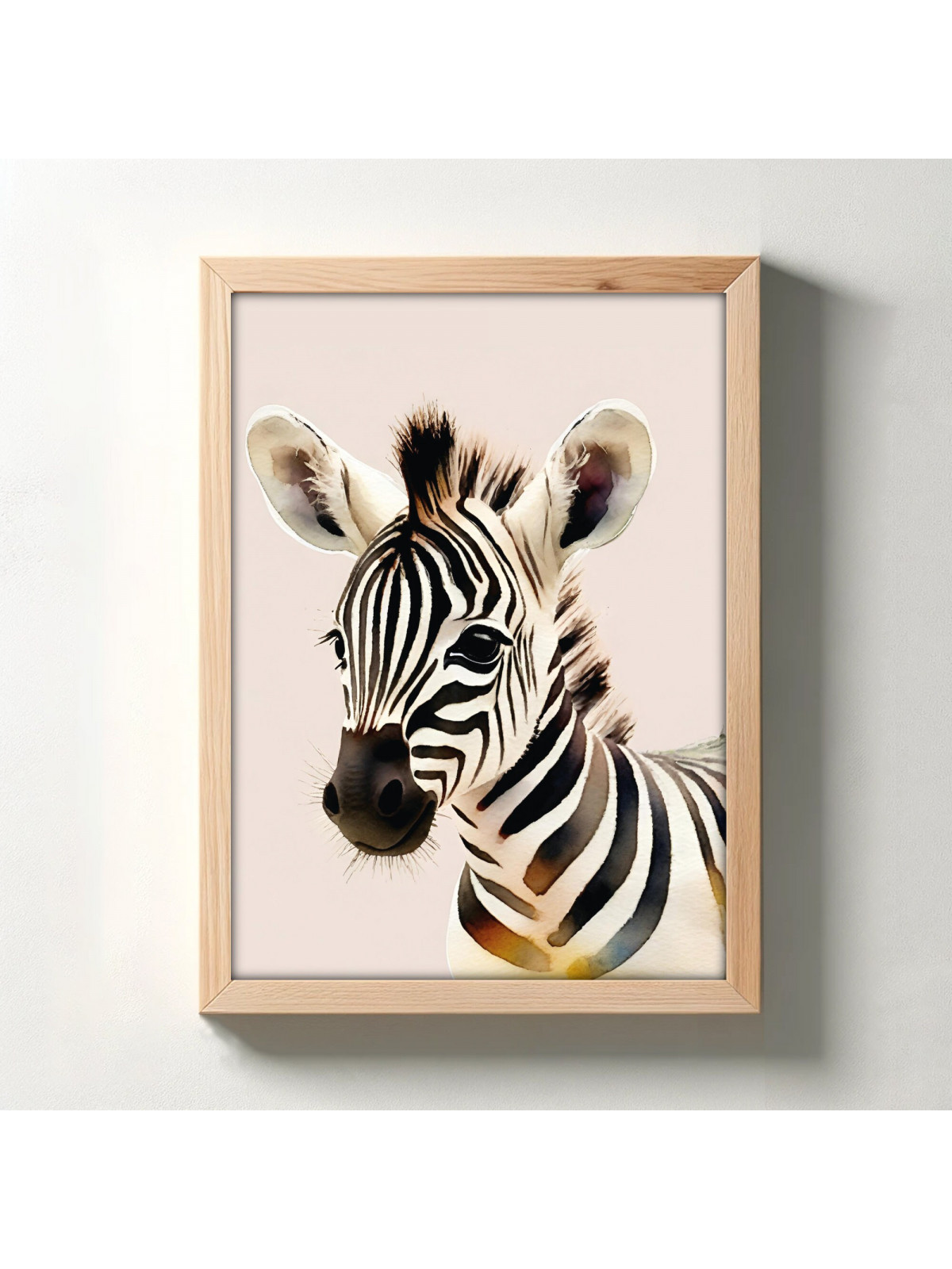 „Steppe“ 3er Poster-Set | Giraffe, Zebra & Affe | Safari Deko für Wohnzimmer & Kinderzimmer