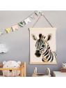 „Steppe“ 3er Poster-Set | Giraffe, Zebra & Affe | Safari Deko für Wohnzimmer & Kinderzimmer „Steppe“ 3er Poster-Set | Giraffe, Zebra & Affe | Safari Deko für Wohnzimmer & Kinderzimmer