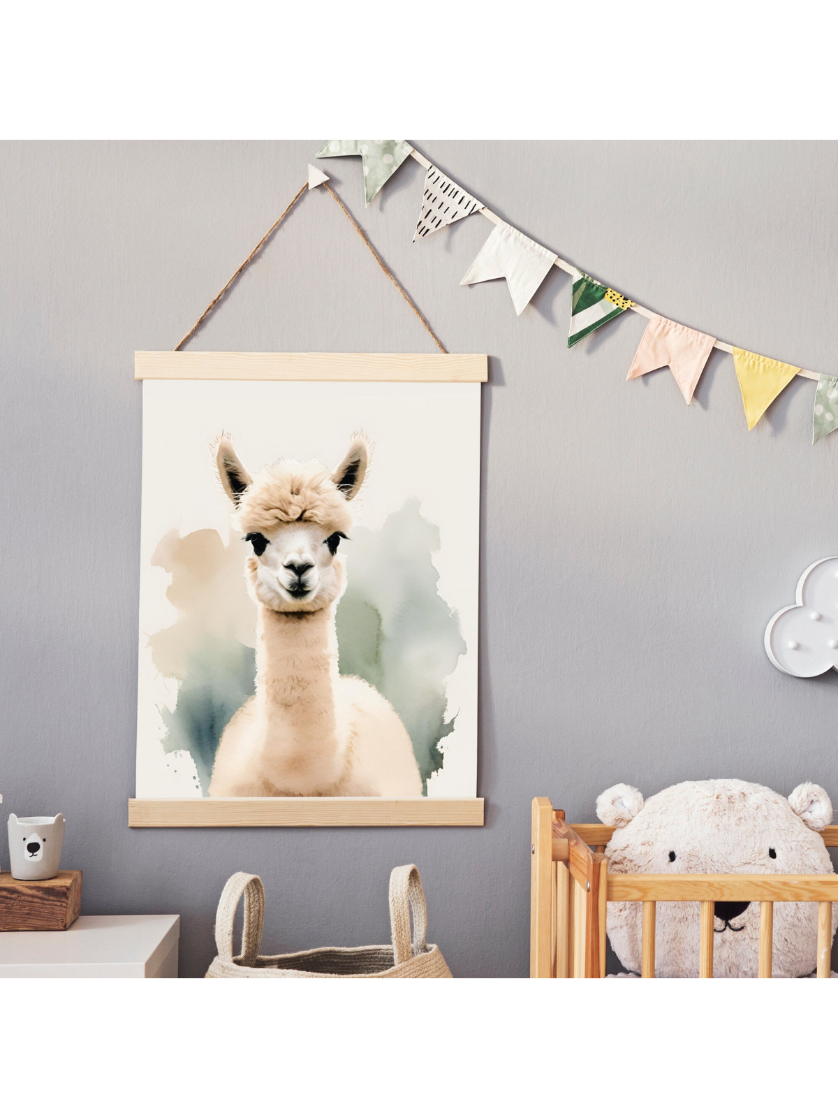 „Asien“ 3er Poster-Set | Orang-Utan, Alpaka & Pandabär | Digitaler DIN A4 Download (JPG) zum Selbstausdrucken