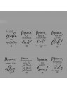 „Mama“ Set – 8x Traueraufkleber (DTF) für persönliche Gedenklichter „Mama“ Set – 8x Traueraufkleber (DTF) für persönliche Gedenklichter