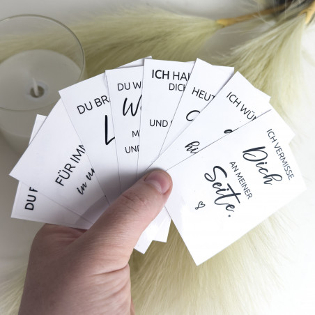 „Neutral“ Set – 8x Traueraufkleber für stilvolle Grablichter