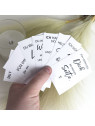 „Neutral“ Set – 8x Traueraufkleber für stilvolle Grablichter „Neutral“ Set – 8x Traueraufkleber für stilvolle Grablichter