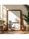 „Nix gschwätzt isch Log gnuag.“ Dialekt-Poster | Digitaler DIN A3 Download (JPG) zum Selbstausdrucken „Nix gschwätzt isch Log gnuag.“ Dialekt-Poster | Digitaler DIN A3 Download (JPG) zum Selbstausdrucken