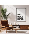 „Ned hudle. Lieber gscheit.“ Dialekt-Poster | Digitaler DIN A3 Download (JPG) zum Selbstausdrucken „Ned hudle. Lieber gscheit.“ Dialekt-Poster | Digitaler DIN A3 Download (JPG) zum Selbstausdrucken