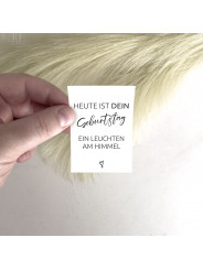Traueraufkleber – „Heute ist dein Geburtstag“ | Gedenkaufkleber